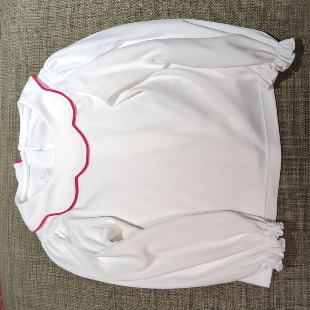 Lullaby Set white blouse 4t